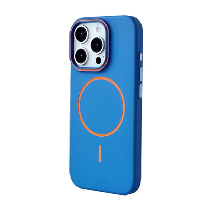 Matte hard circle Color MagSafe iPhone Case 11,12,13,14,15,16