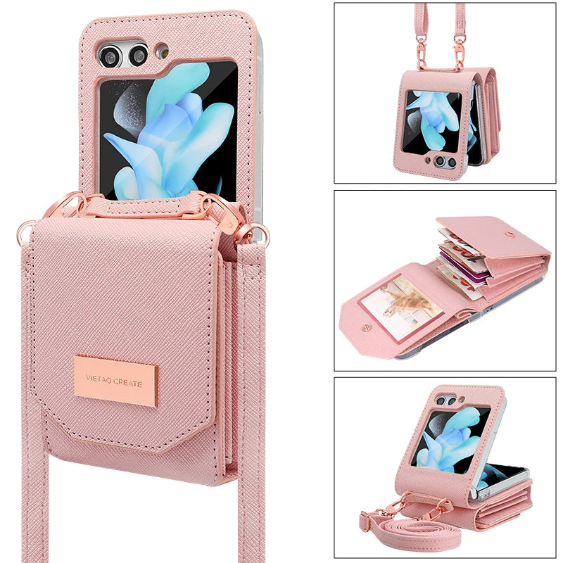 Vietao Crossbody Lanyard Samsung Galaxy Z Flip Phone