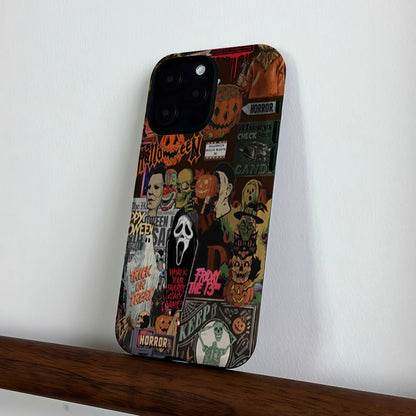 Halloween Matte Bumper Magsafe  iPhone 13,14,15,16,17 Case
