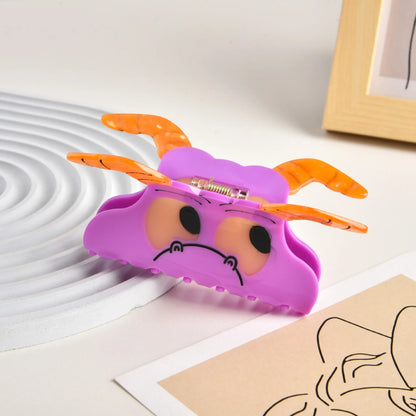 Cute monster Hair Claw clip
