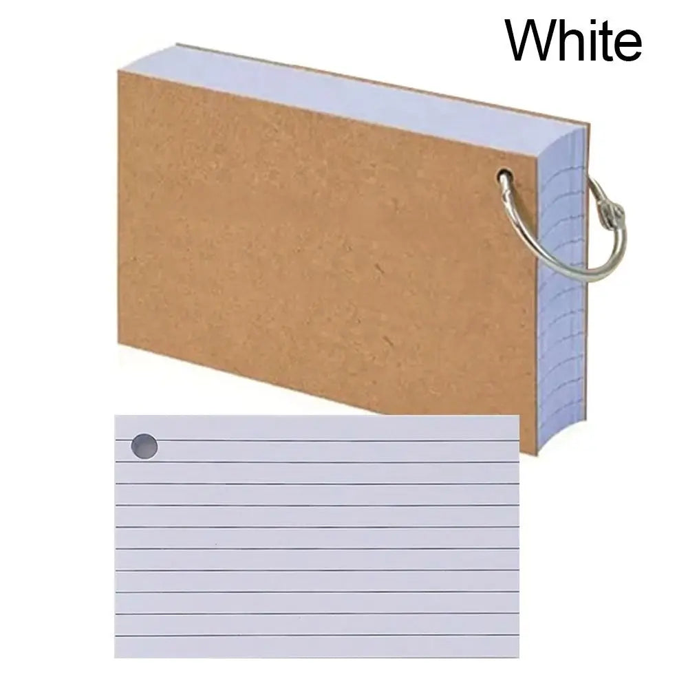 50Pcs Memo Book Loose-Leaf Index Cards