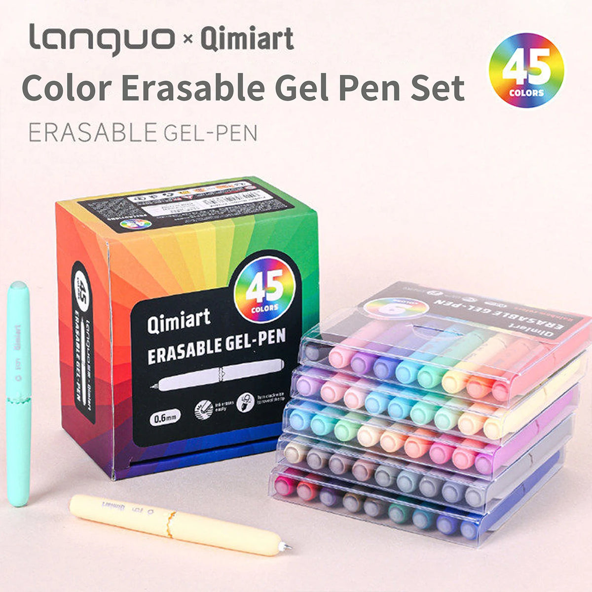 Erasable Rotary Retractable Gel Pens