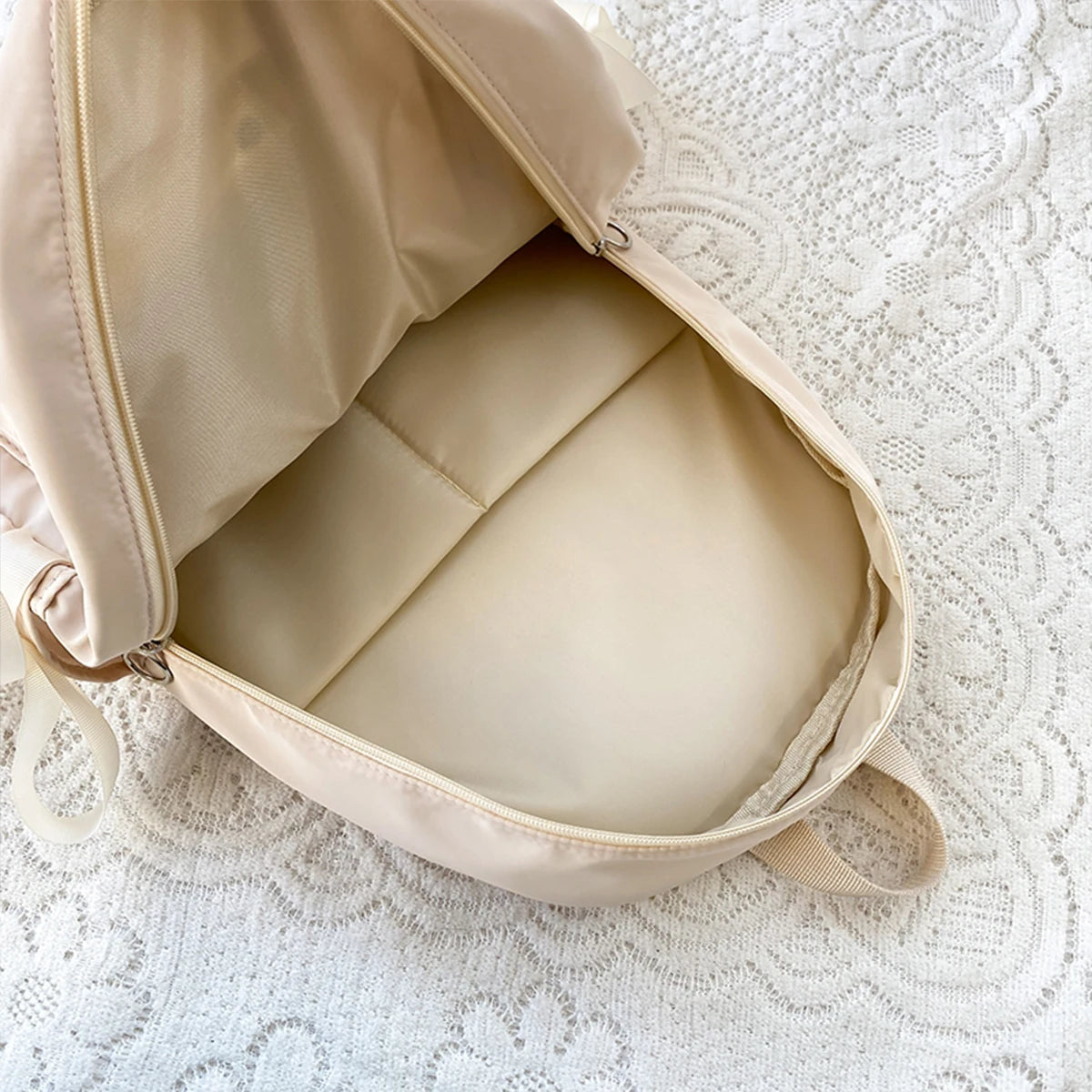 Cute Bow Accent Backpack