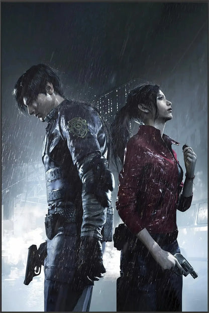 Resident-Evil Game Poster Canvas print