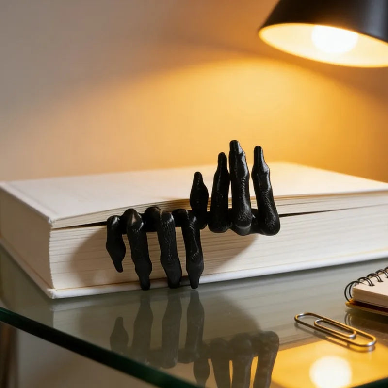 Creepy 3D Demon Hand Bookmark