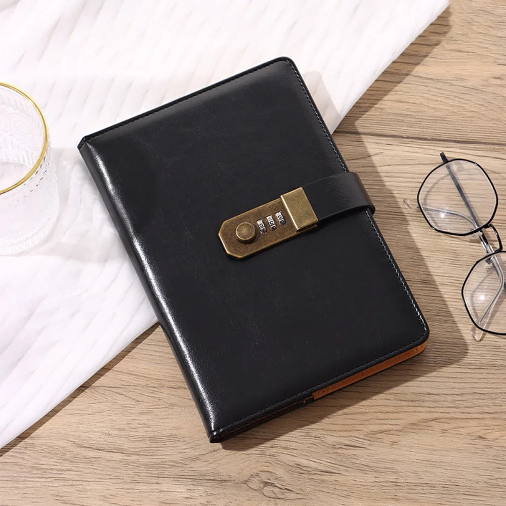 200 Pages A5 Notebook with Coded Lock