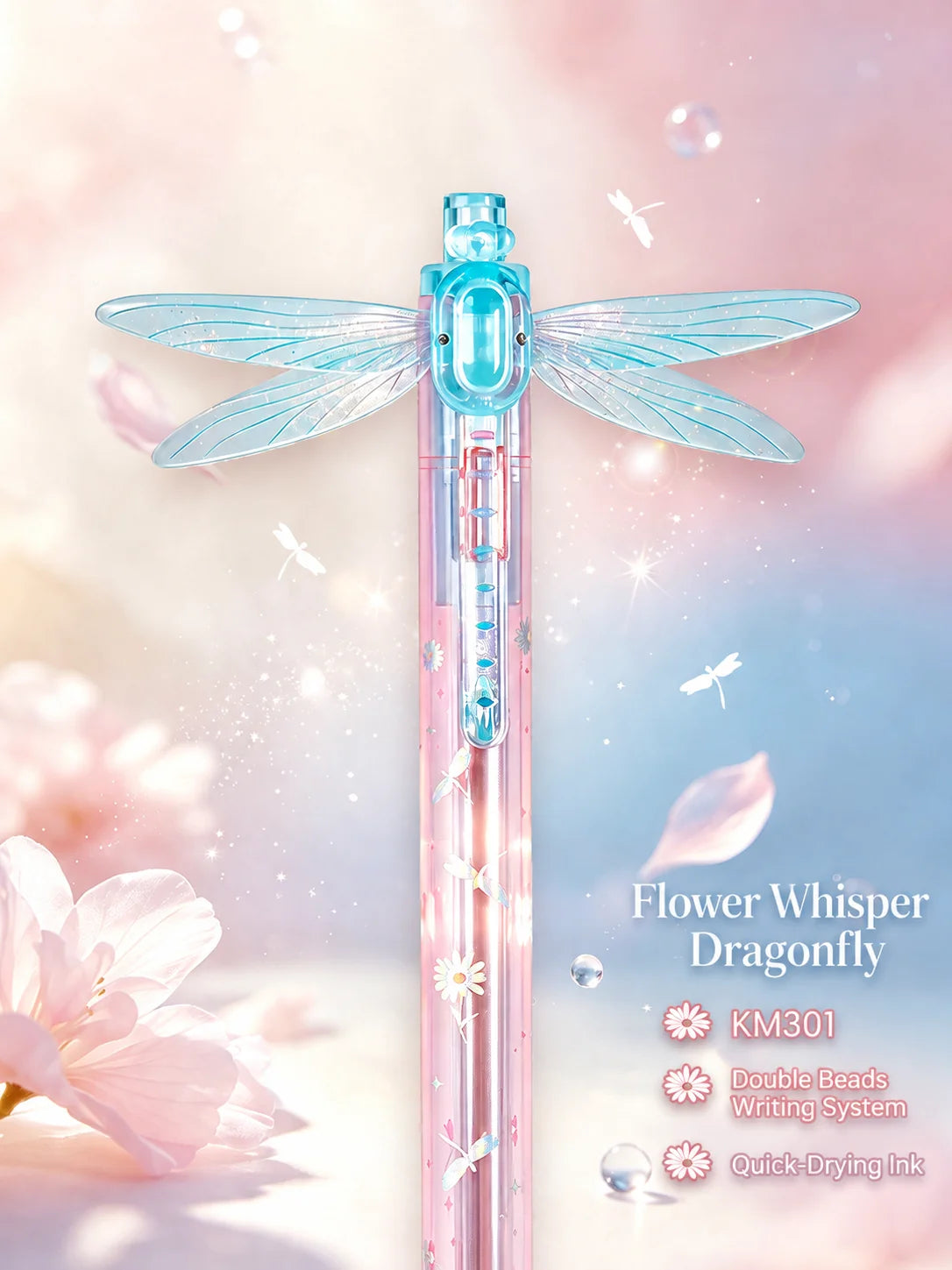 Dragonfly Wing Click Pen