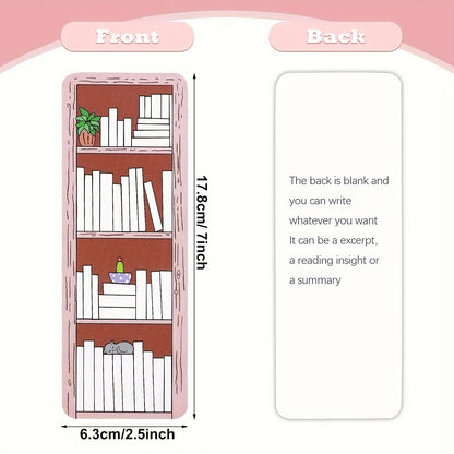 20/50 Pcs Bookshelf Design Bookmark