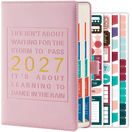 2027 Hardcover Monthly Daily Planner Calendar
