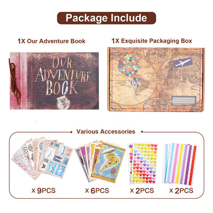 40 Page Photo Album- Our Adventure Book