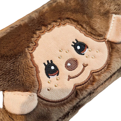 Cartoon Monchhichi Plush Pen Bag