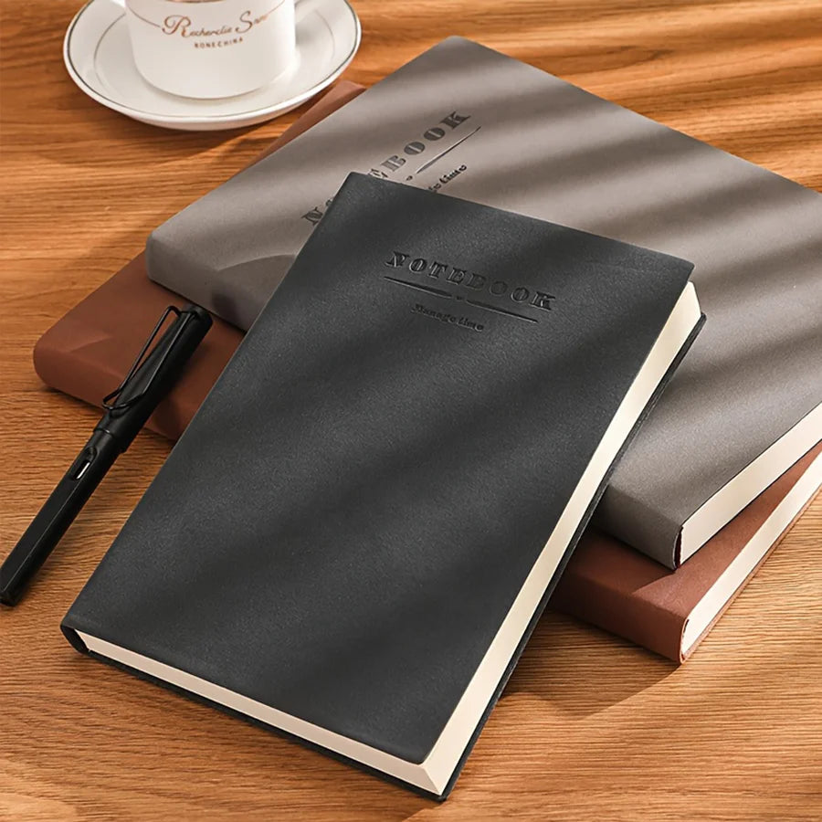 Lambda-Soft Leather Notebook