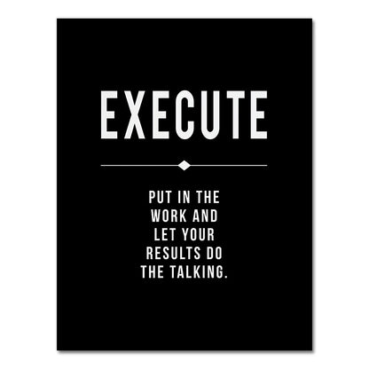 Grind Hustle Success Motivational Posters