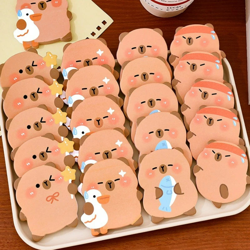 60sheets capybara sticky notes