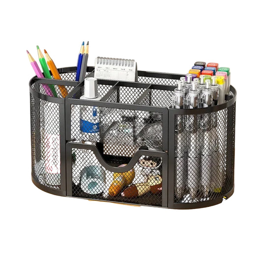 Mesh oval Desk Organizer