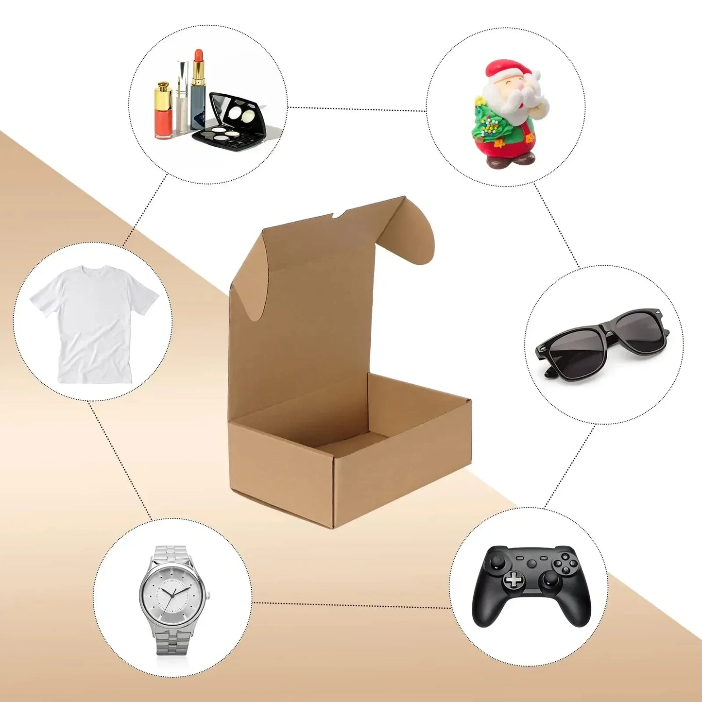 10/20PCS Corrugated Box Mailers