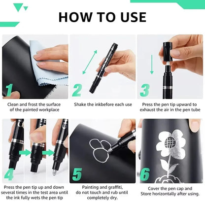 Silver/Gold Chrome Pen Marker