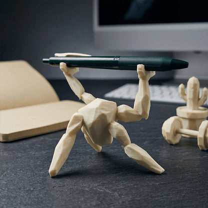 Creative Rocky Alien Pen Holder Figurine