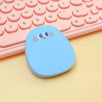 Cartoon face color Sticky Notes Memo Pad