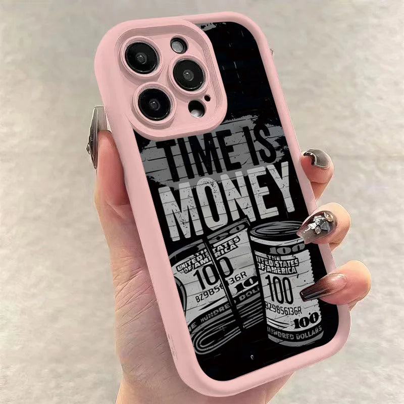 Time is money Phone Case For iPhone 11,12,13,14,15,16,17