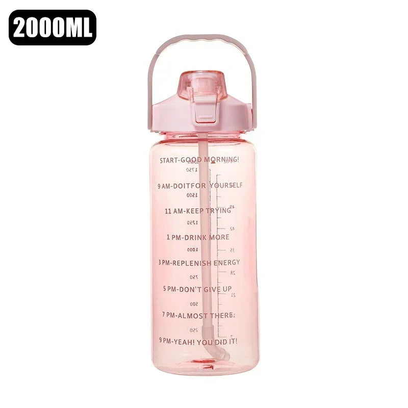 2 Liters Plastic Kettle Portable Travel Water Bottle