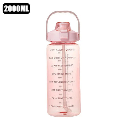 2 Liters Plastic Kettle Portable Travel Water Bottle