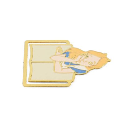 Alice fantasy Wonderland Metal Bookmark