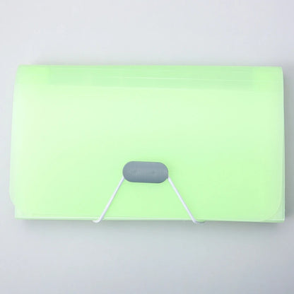 1PC A6 Mini File Transparent Folder