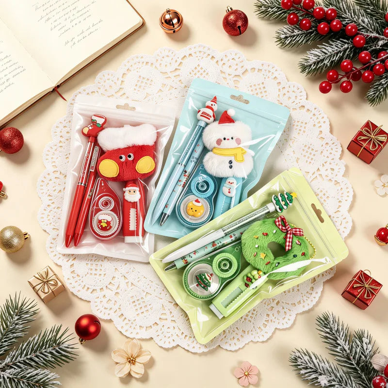 Christmas Stationery Set Bag
