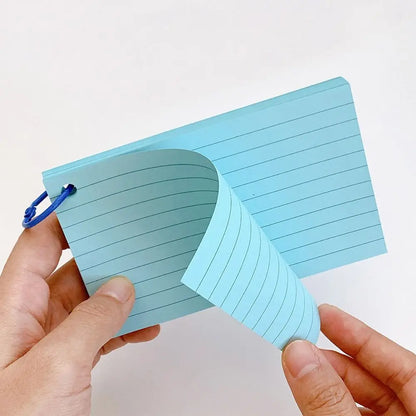 50Pcs Memo Book Loose-Leaf Index Cards