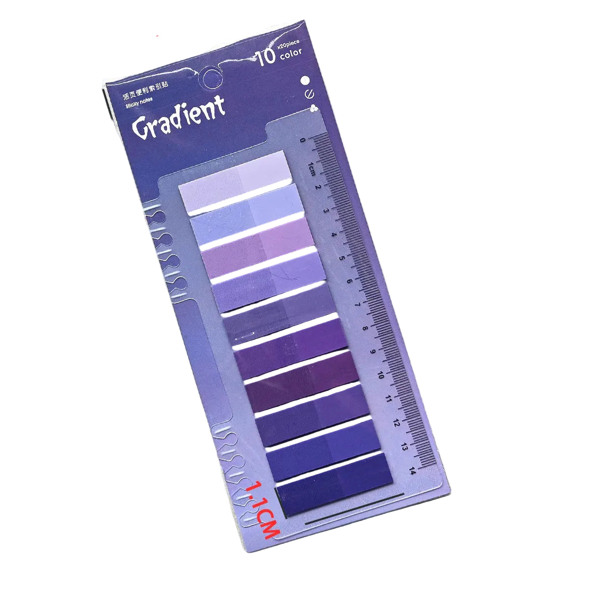 200 Sheets Transparent Colorful Index tabs