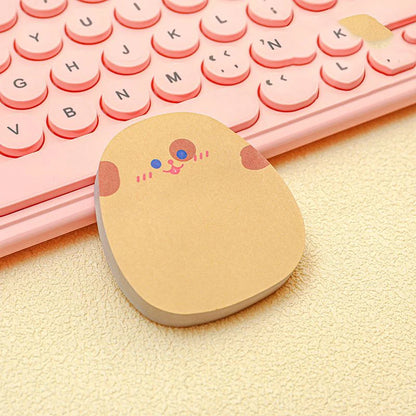 Cartoon face color Sticky Notes Memo Pad
