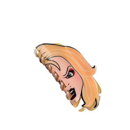 Horror Series half face Hair Claw clips