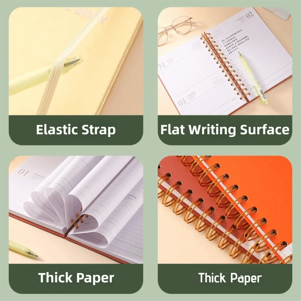 A5 2027 Schedule spiral notebook Planner