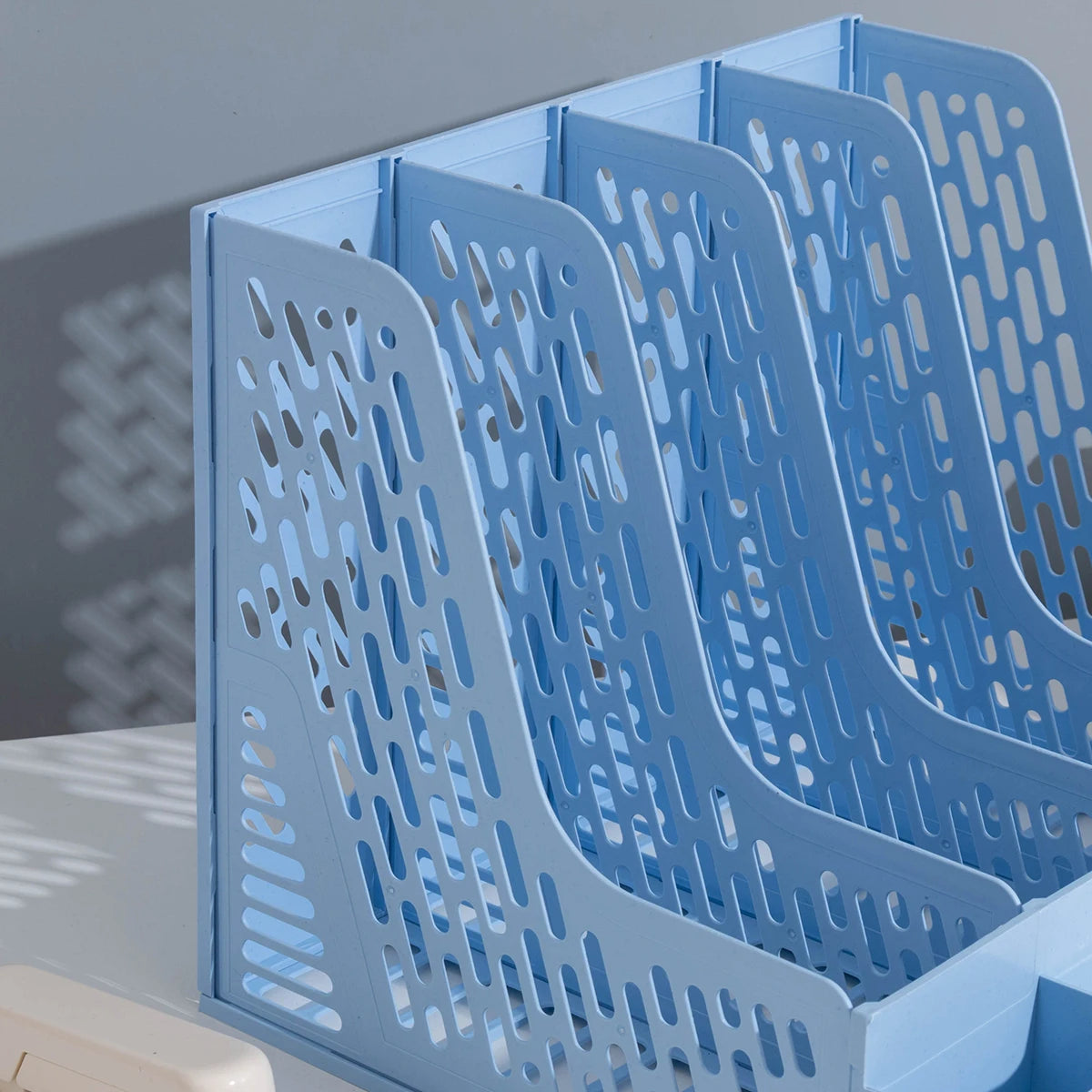 Four-Part File Frame with Pen Holder organizer