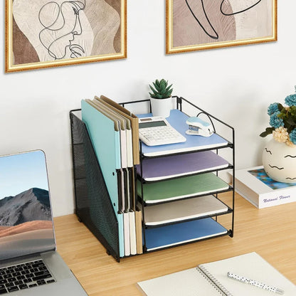 5 slot document File Organizer Holder