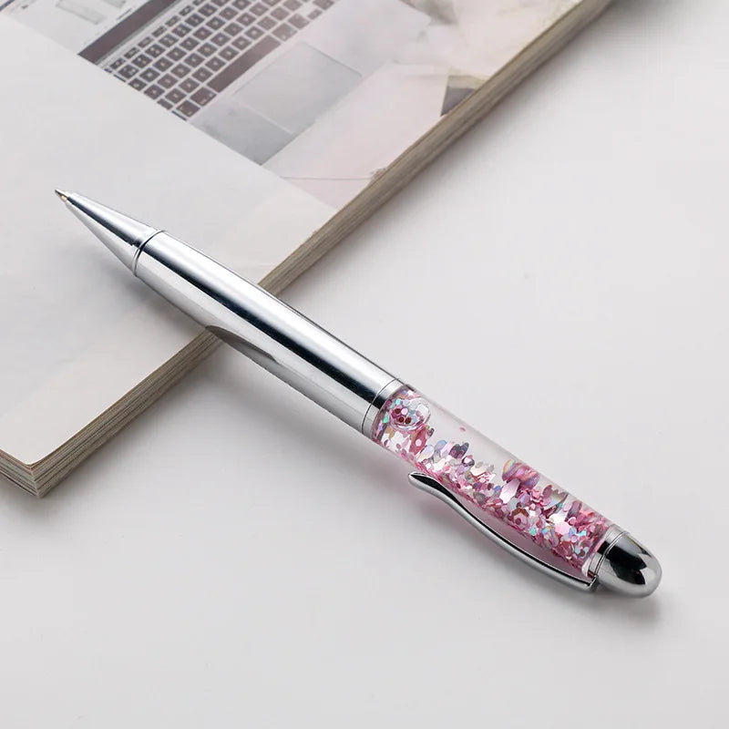 Glitter crystal colored Pen