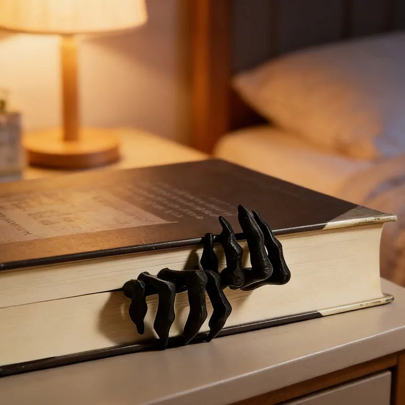 Creepy 3D Demon Hand Bookmark