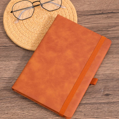 Vintage A5 leather strap notebook