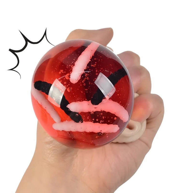 1pcs Skull Stress Ball Squeeze squishy