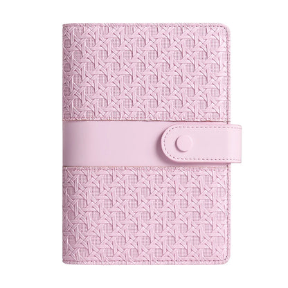 A6 Gingham Check PU Leather journal