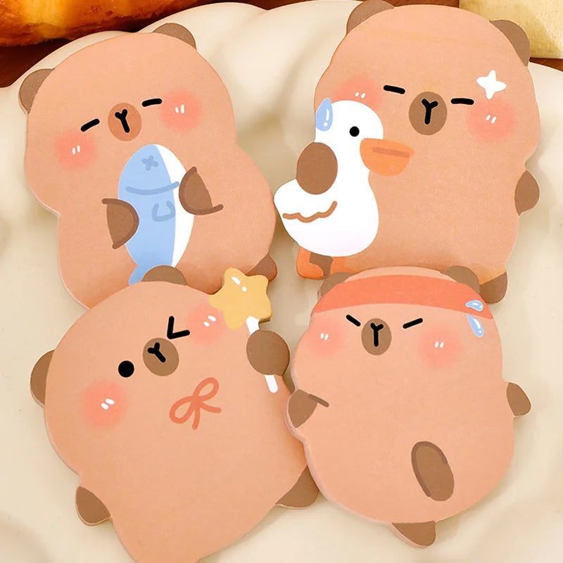 60sheets capybara sticky notes