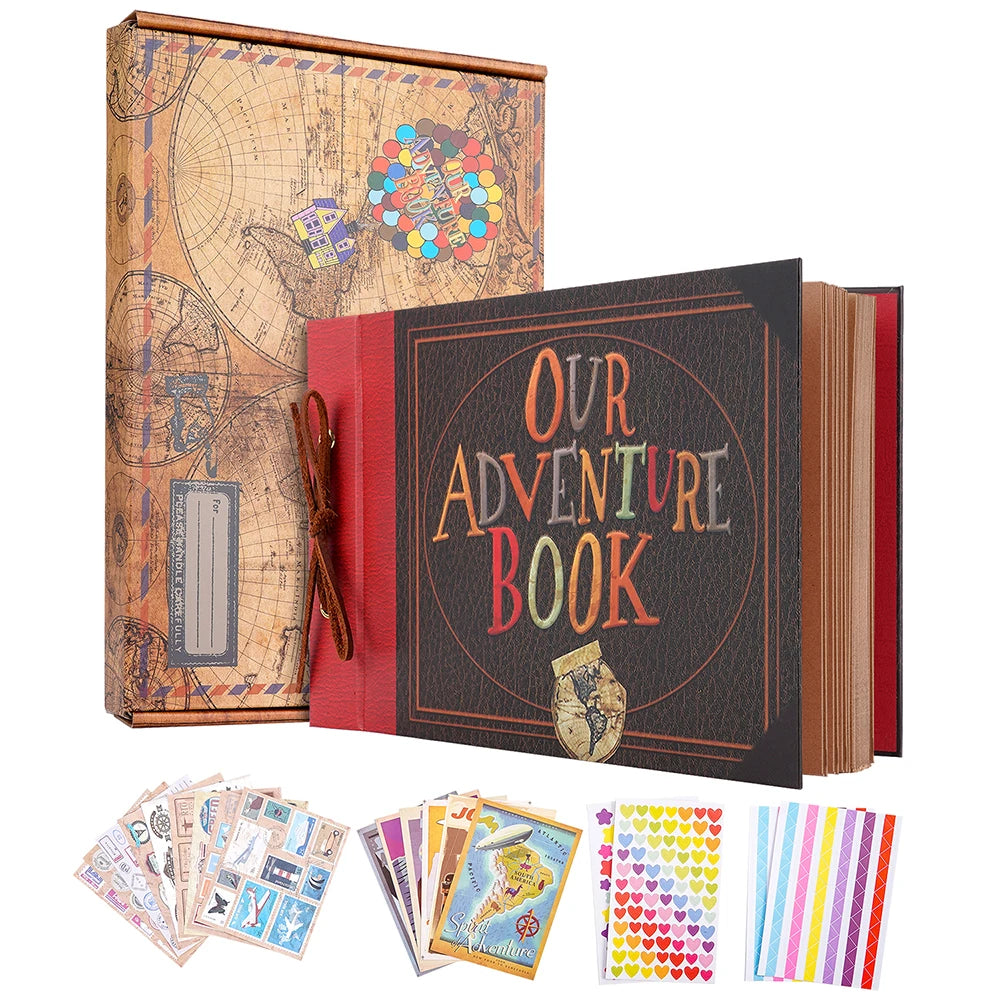 40 Page Photo Album- Our Adventure Book