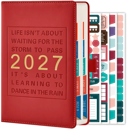 2027 Hardcover Monthly Daily Planner Calendar