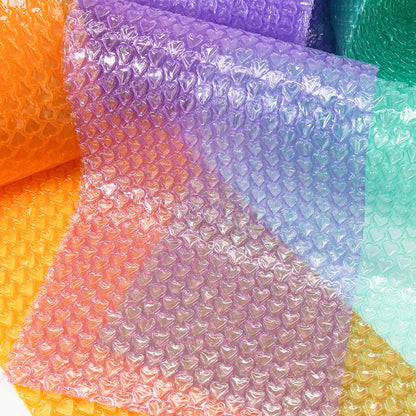 Buffer Packaging Heart Bubble Wrap