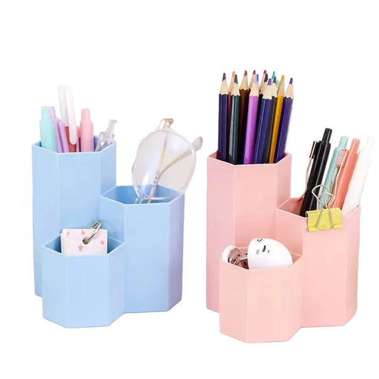 Three-grid Pen Holder