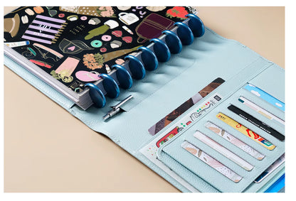 Moterm Genuine Leather Discbound Planner Cover