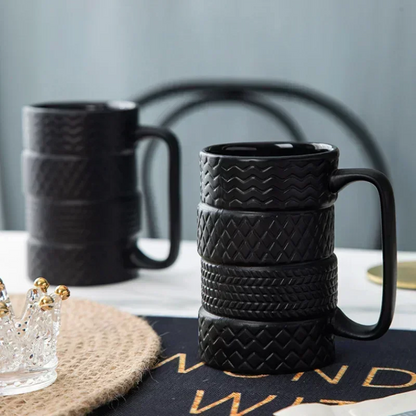 Tire Ceramics Mug