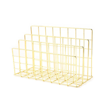 Minimalist Iron magazine Storage Rack