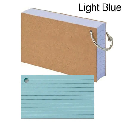 50Pcs Memo Book Loose-Leaf Index Cards
